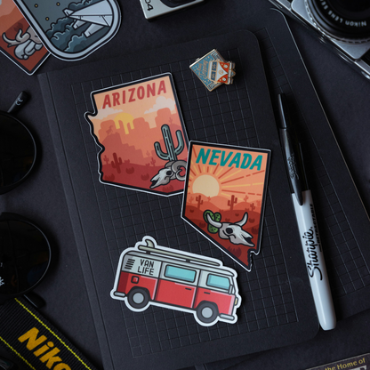 Custom Shape Sticker Singles